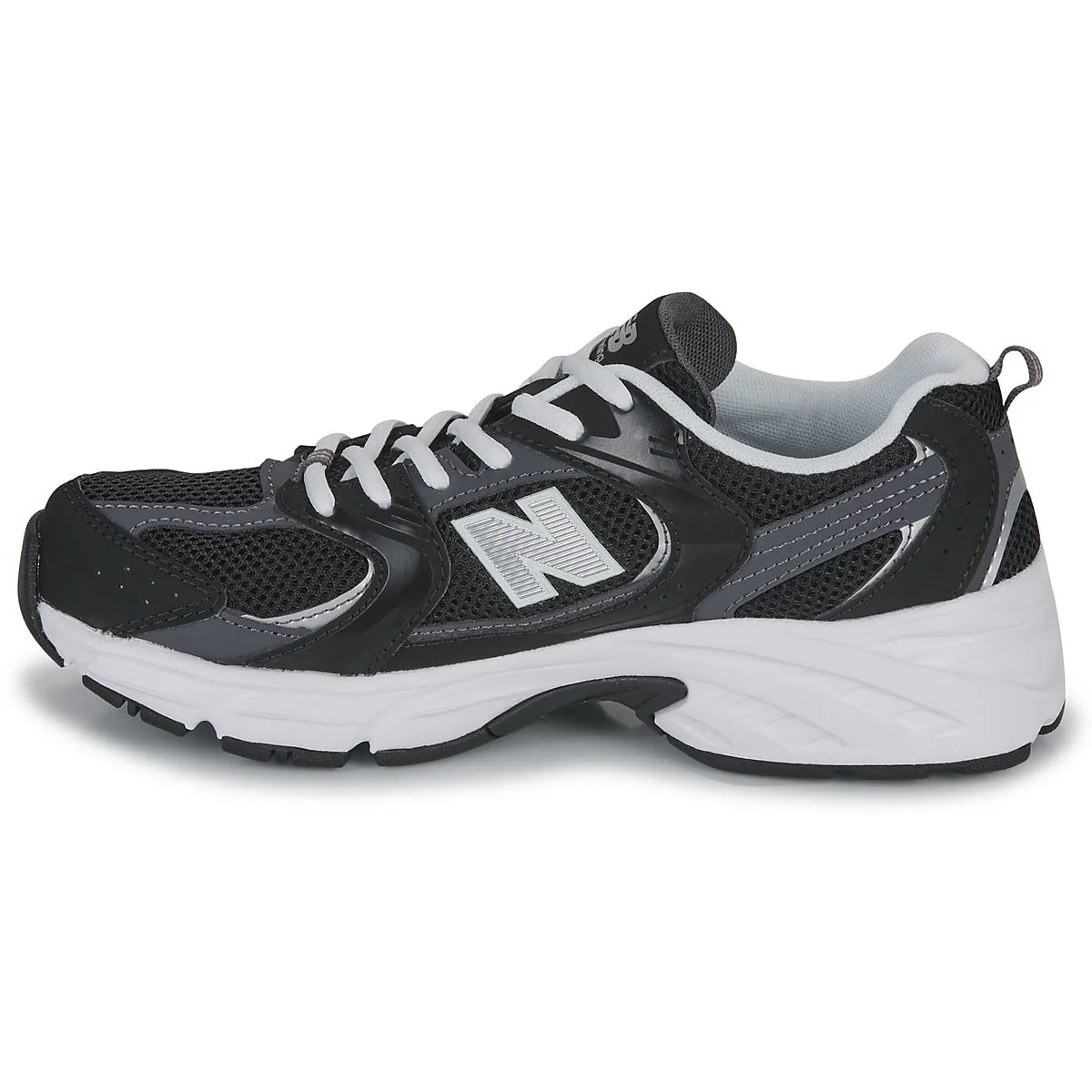 New Balance 530 Nera Argento Bianco