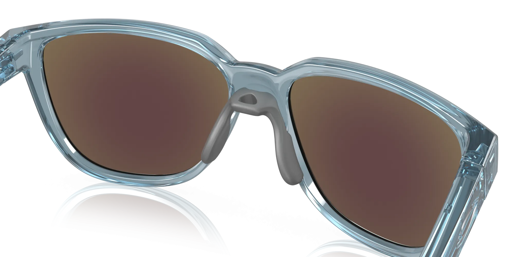 Oakley Actuator Prizm Sapphire Lenses Transparent Stonewash Frame