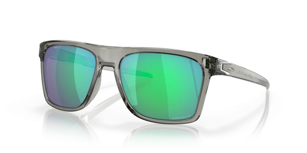 Oakley Leffingwell Prizm Jade Polarized Lenses Grey Ink Frame