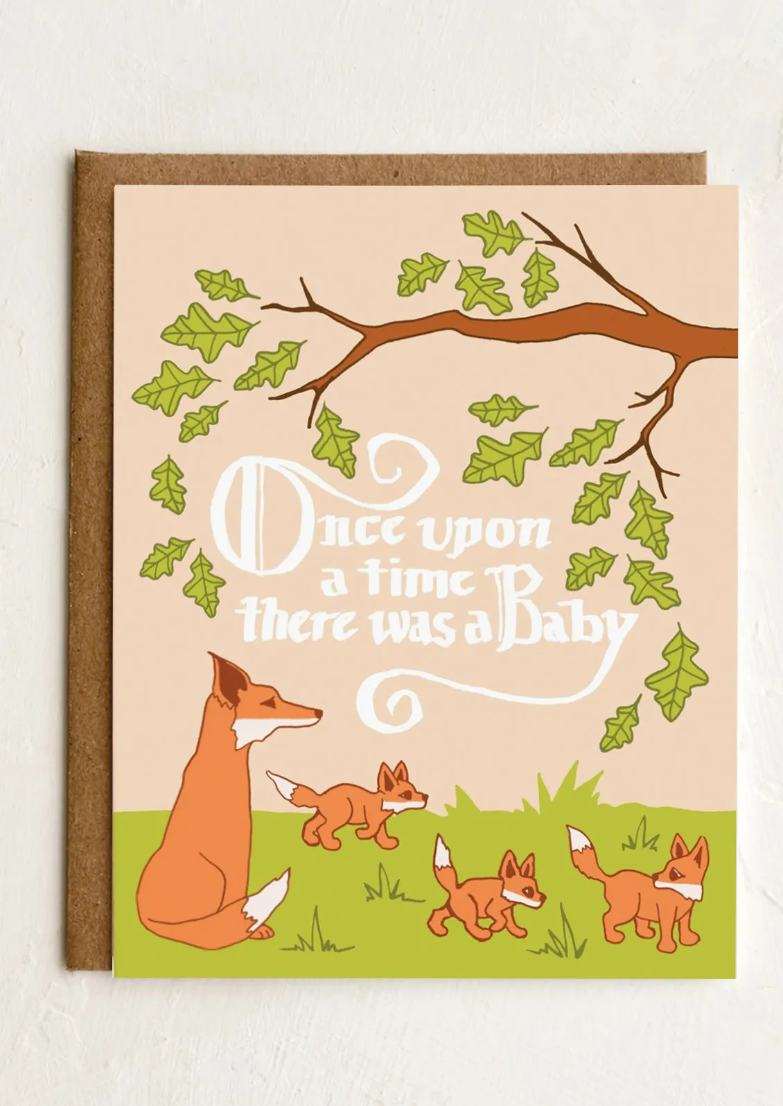 Once Upon A Time Baby Card