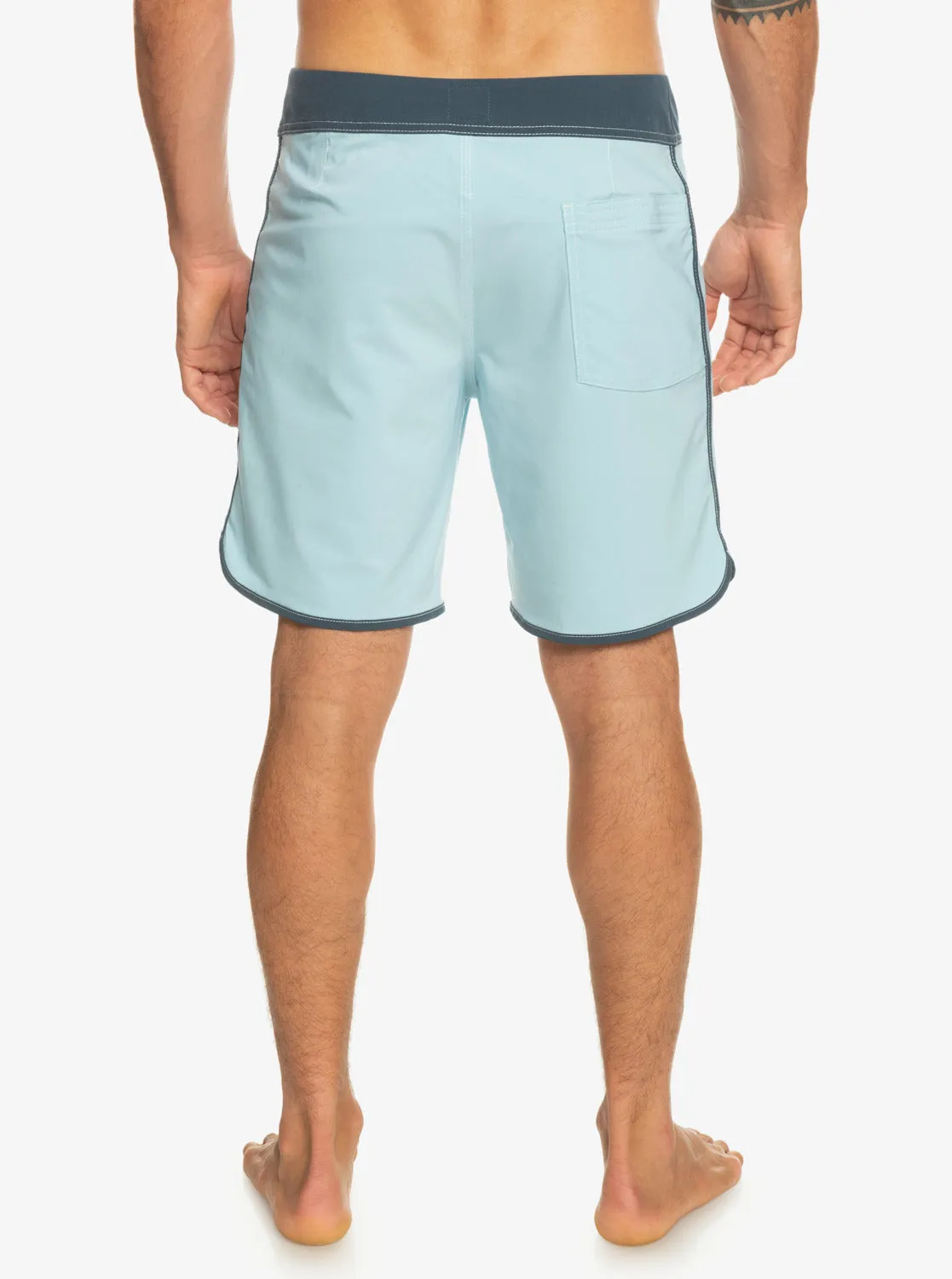 Original Scallop 18 Boardshorts - Sky Blue