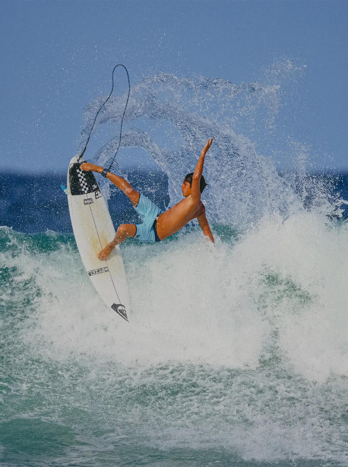 Original Scallop 18 Boardshorts - Sky Blue