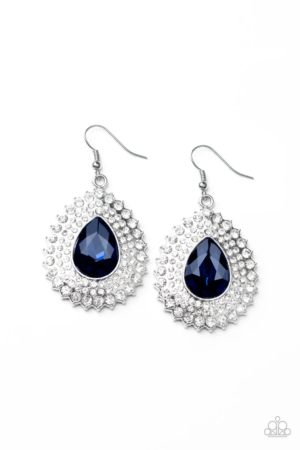 Paparazzi Exquisitely Explosive - Blue Earring