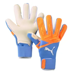 PUMA Future Pro Hybrid Cut Goalkeeper Gloves Orange/Blue