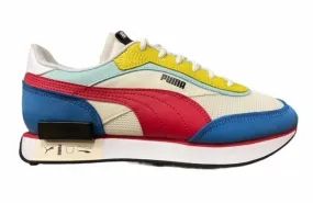 Puma men's sneakers shoe Future Rider Icons 380723 01 caramel yellow light blue