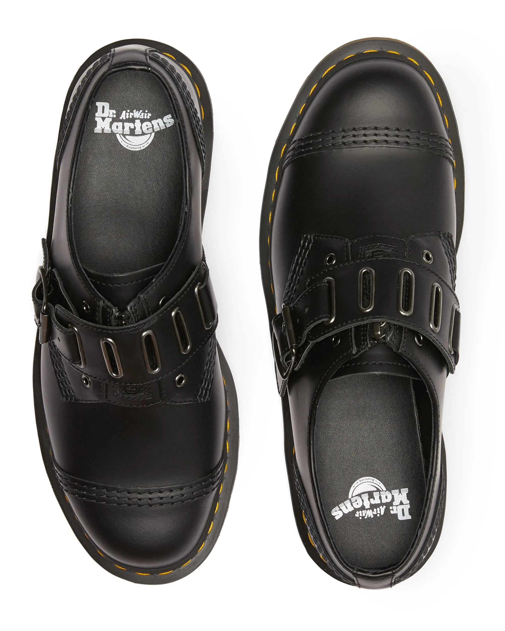 QUYNN LOW BLACK SMOOTH OXFORD