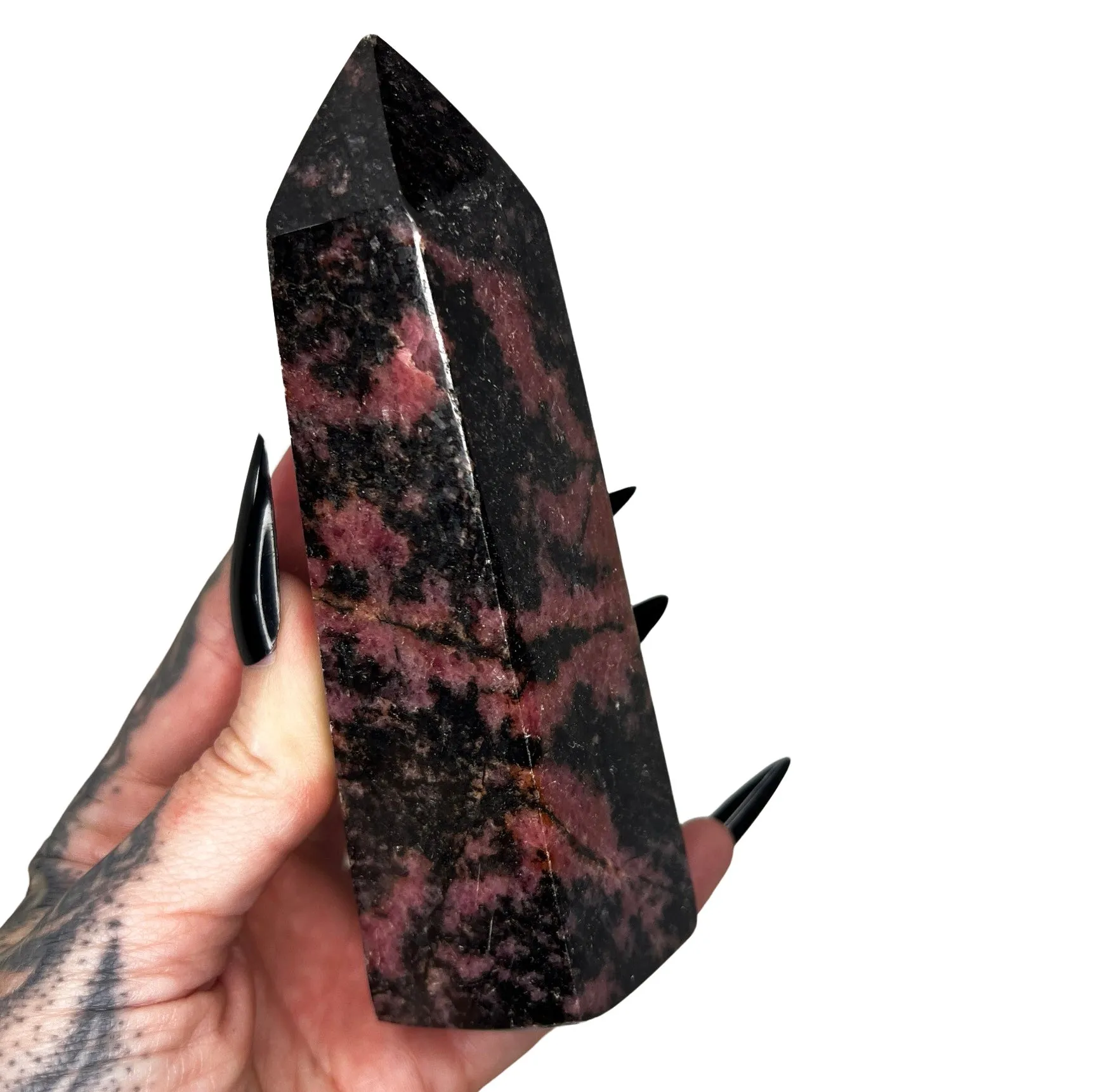 Rhodonite Tower 5 *free shipping*