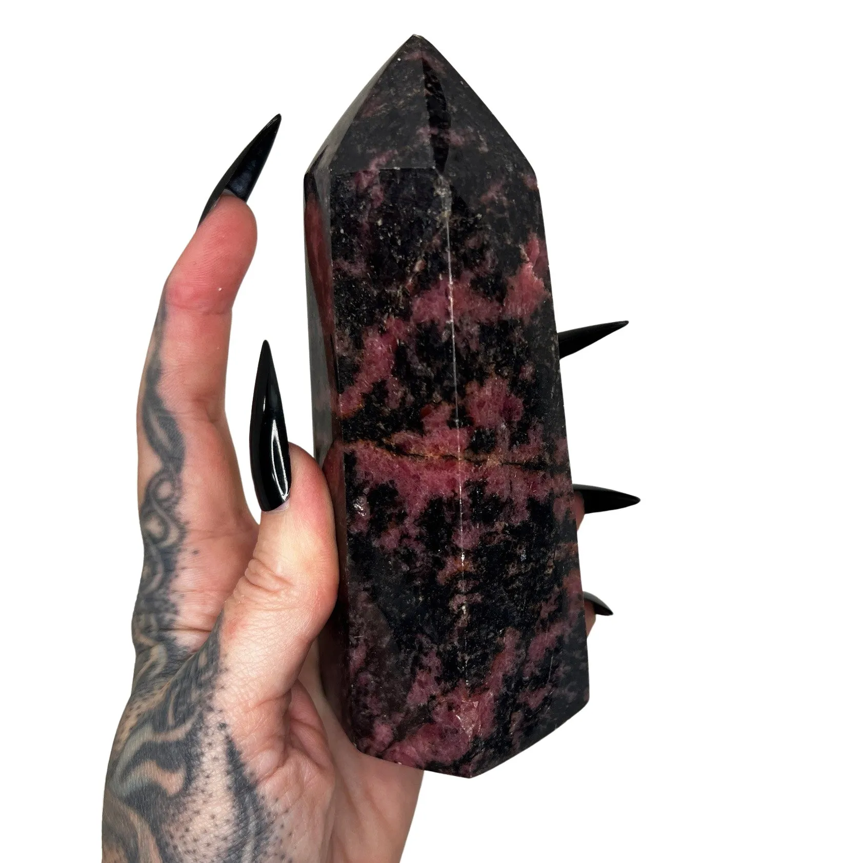 Rhodonite Tower 5 *free shipping*