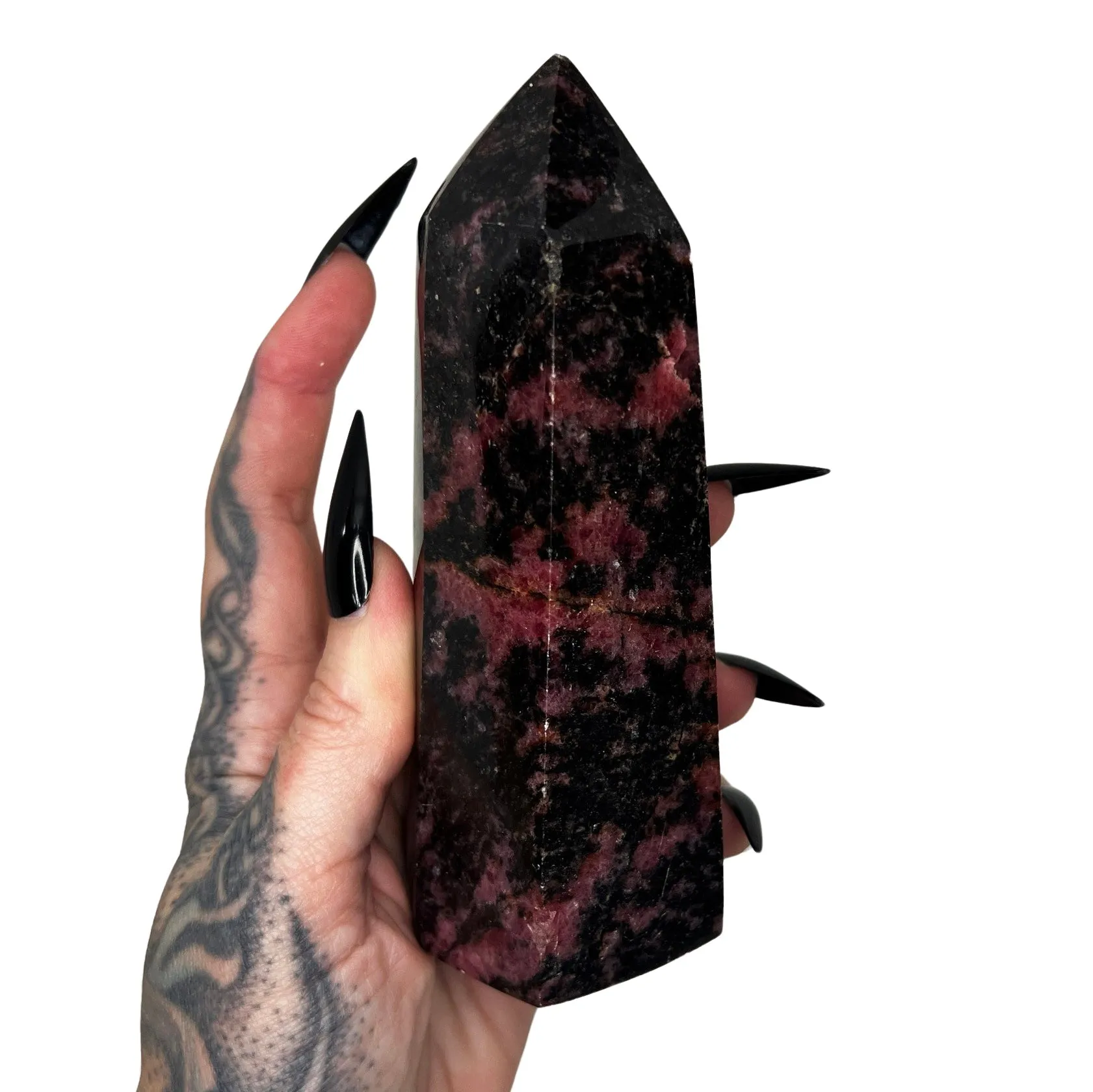 Rhodonite Tower 5 *free shipping*