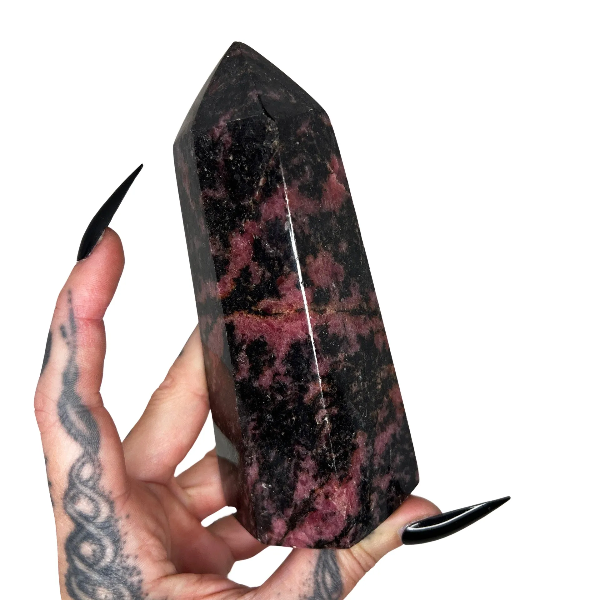 Rhodonite Tower 5 *free shipping*