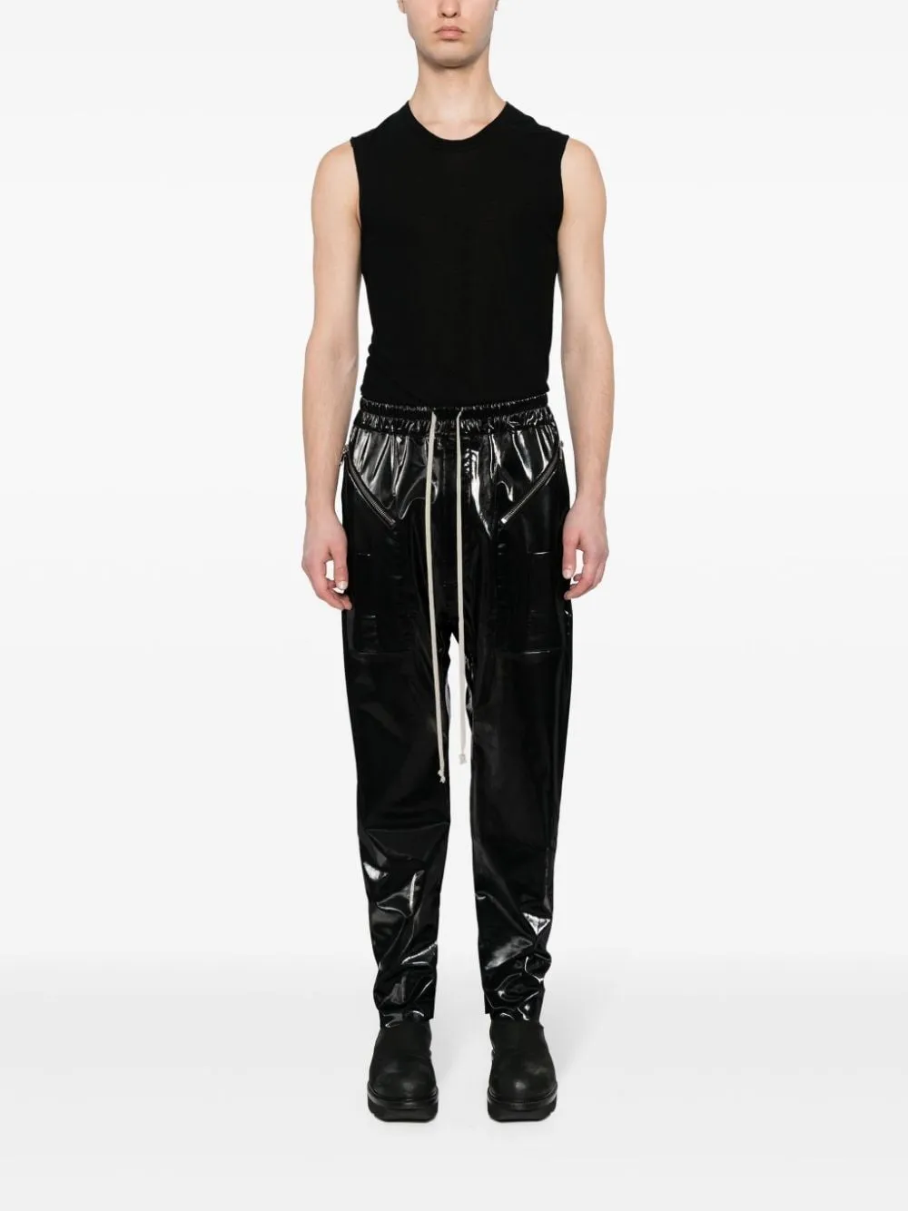 RICK OWENS DRKSHDW STROBE CARGO PANTS