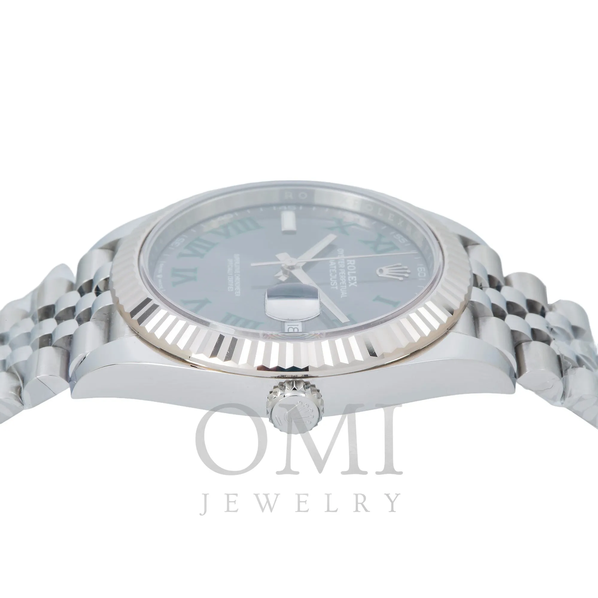 Rolex Datejust 126334 41MM Wimbledon Dial With Jubilee Bracelet