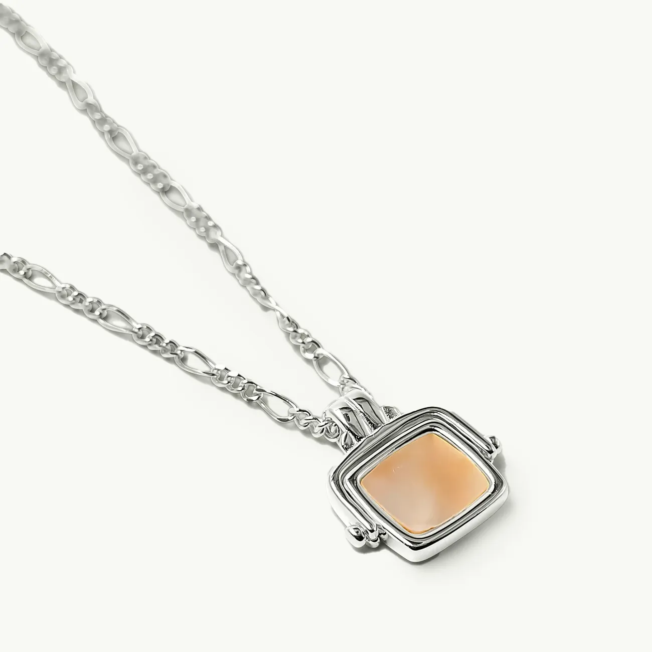 SANTIAGO PENDANT PEARL SILVER