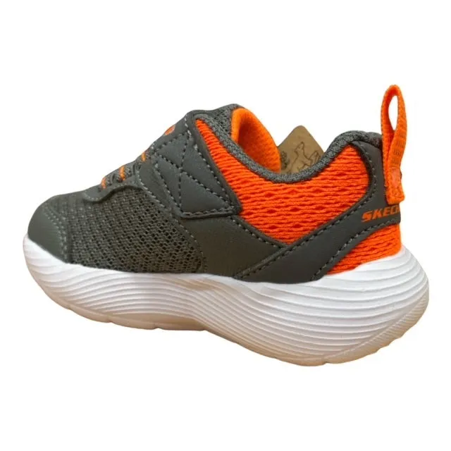 Skechers children's athletic shoe Dyna-Lite Relter 407237N/CCOR gray orange