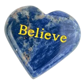 Sodalite Believe Heart #266