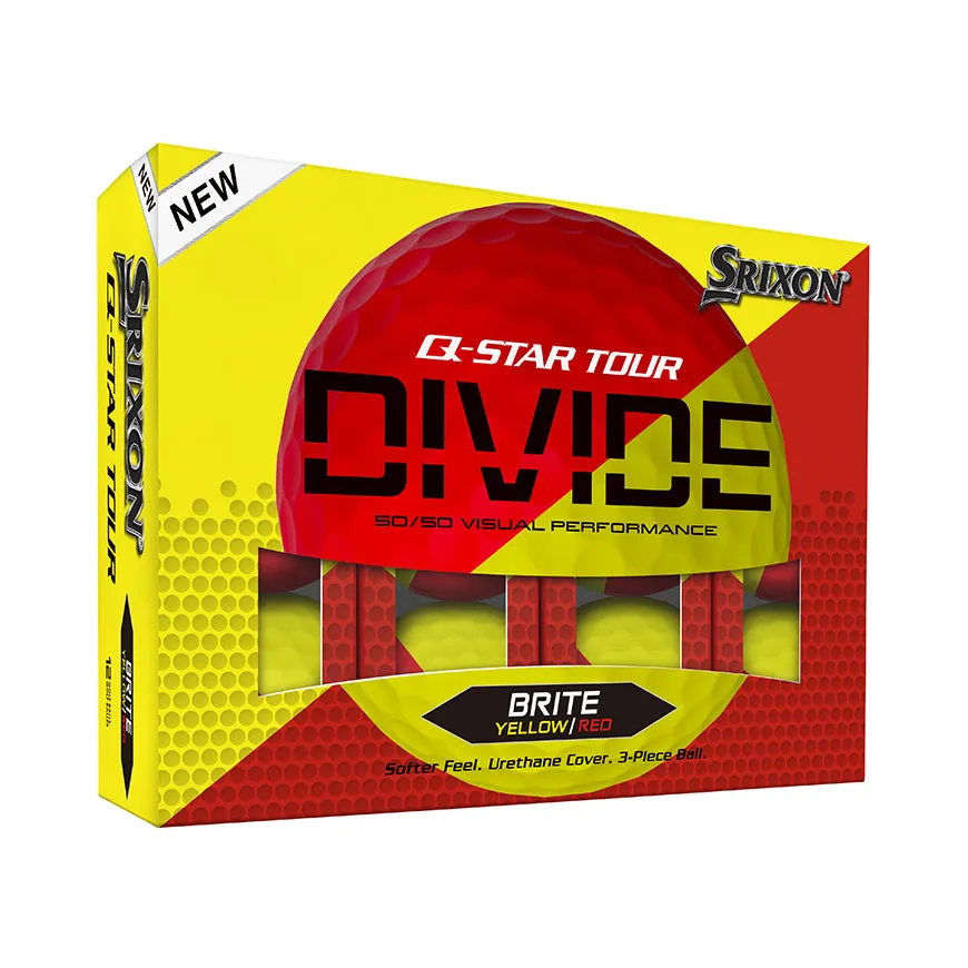 Srixon Q-Star Tour Divide Golf Balls