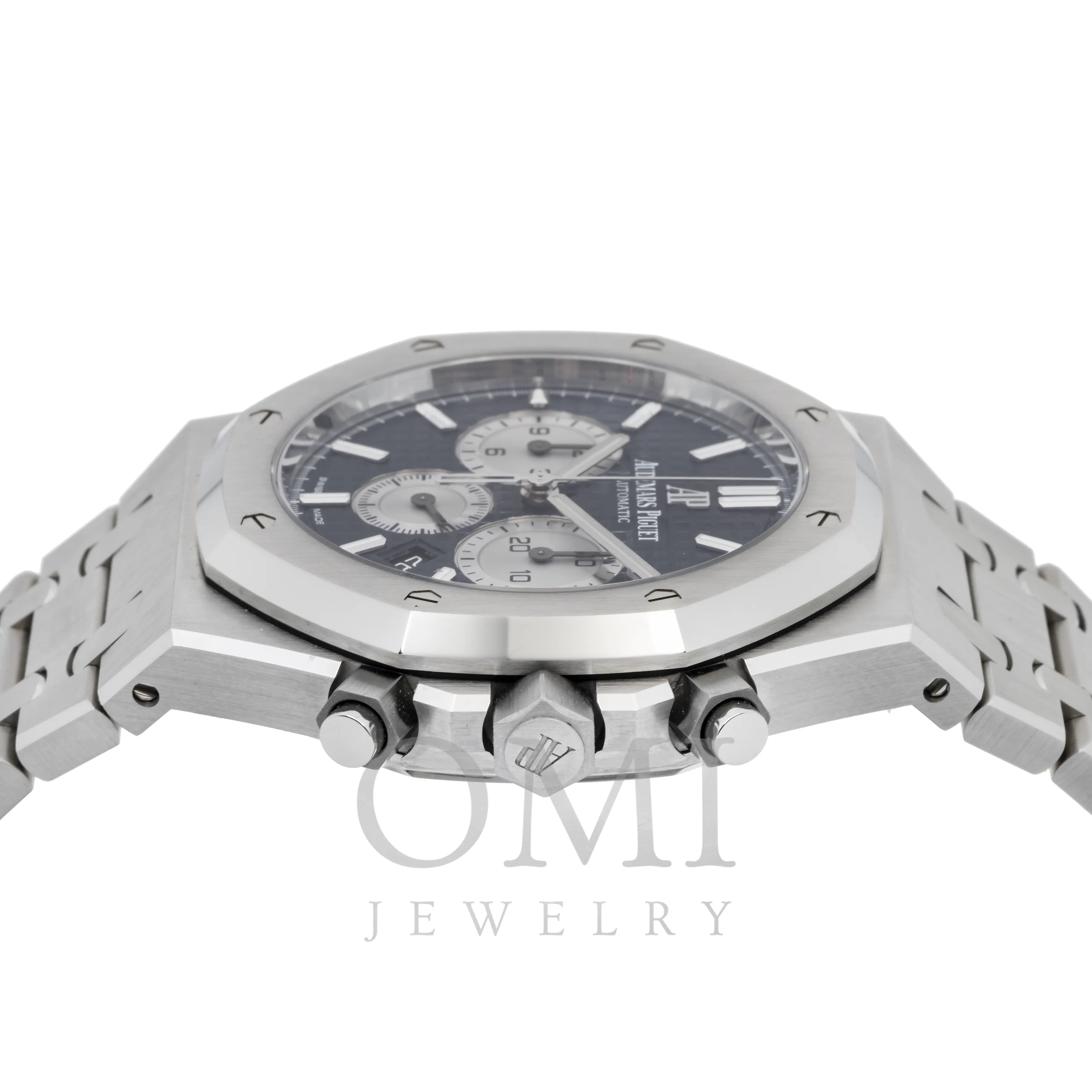 STAINLESS STEEL AUDEMARS PIGUET ROYAL OAK SELFWINDING CHRONOGRAPH 41MM BLACK DIAL 26331ST