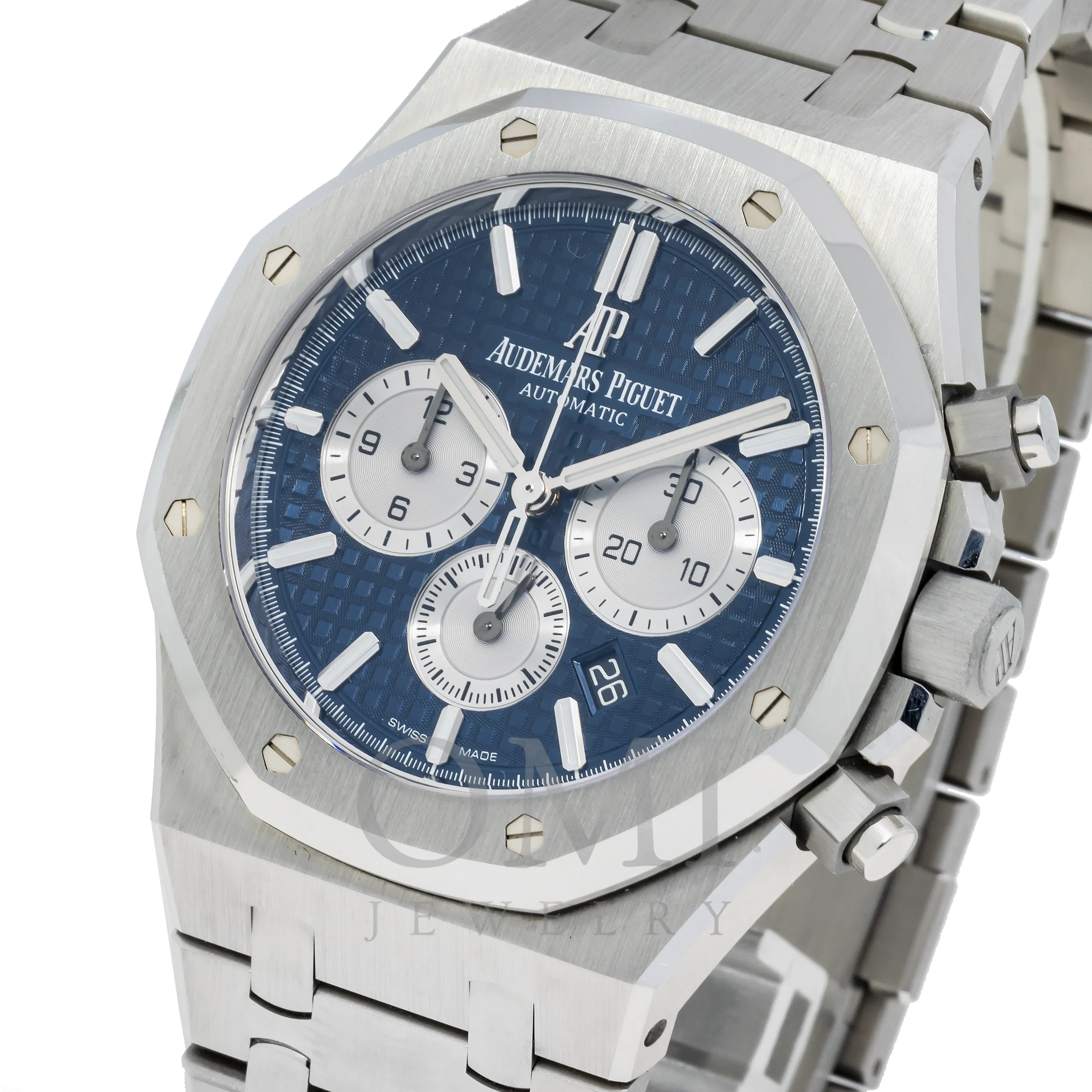 STAINLESS STEEL AUDEMARS PIGUET ROYAL OAK SELFWINDING CHRONOGRAPH 41MM BLACK DIAL 26331ST