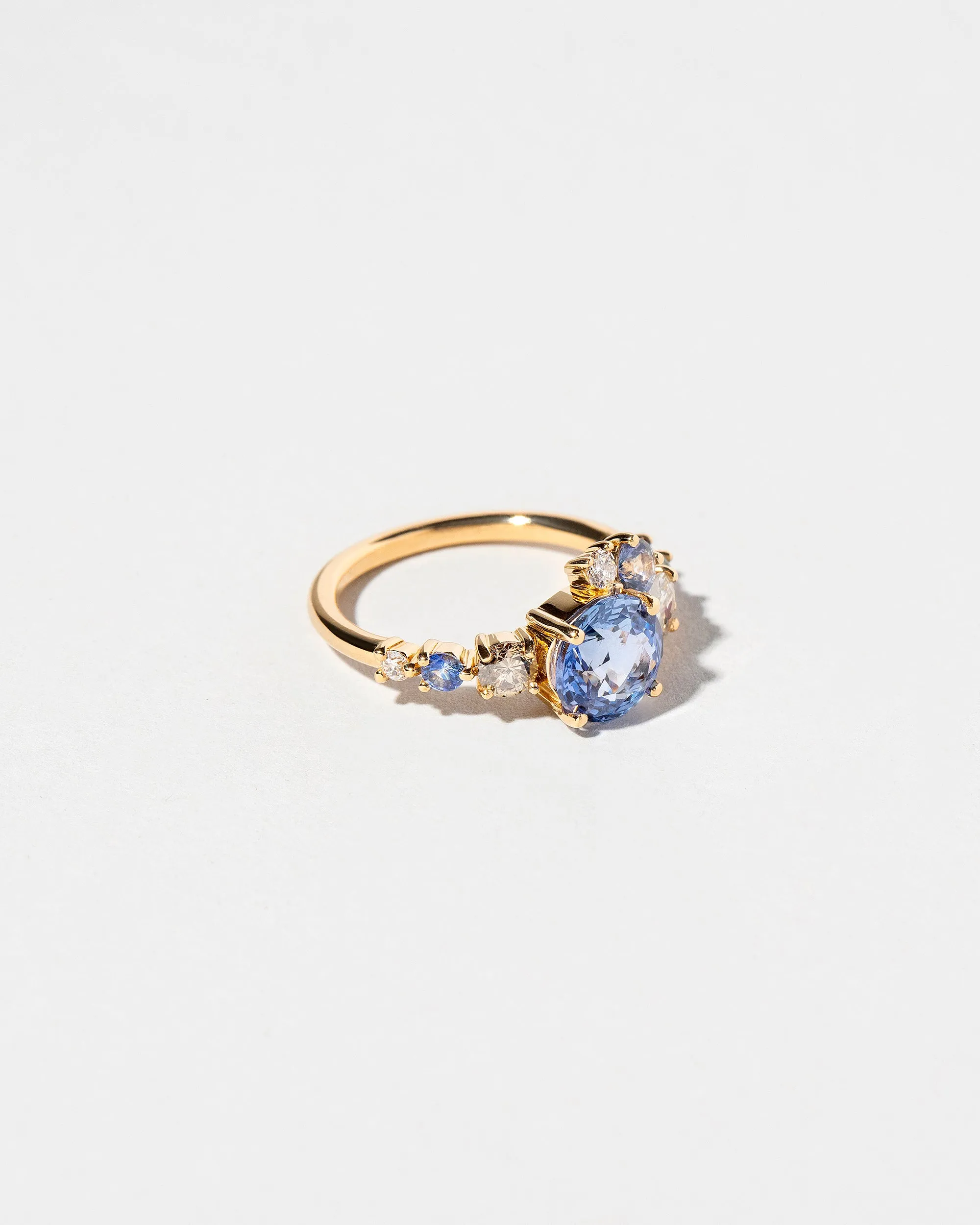 Super Luna Ring - Blue Sapphire