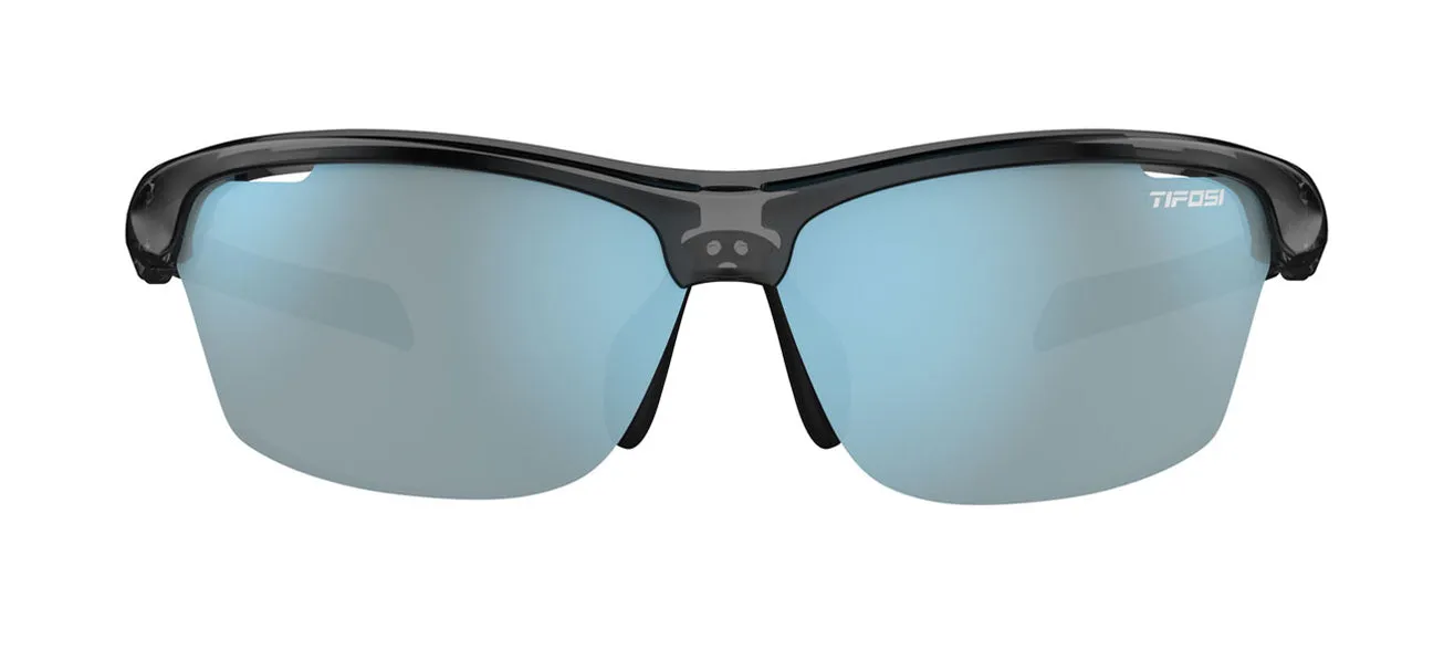 Tifosi Intense Sports Sunglasses (Crystal Smoke Bright Blue)