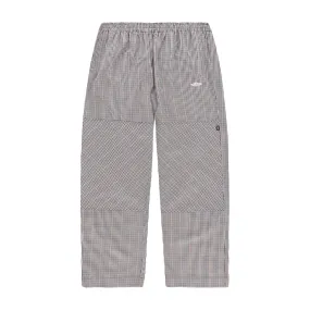 Umbro Club Check Pants Black White