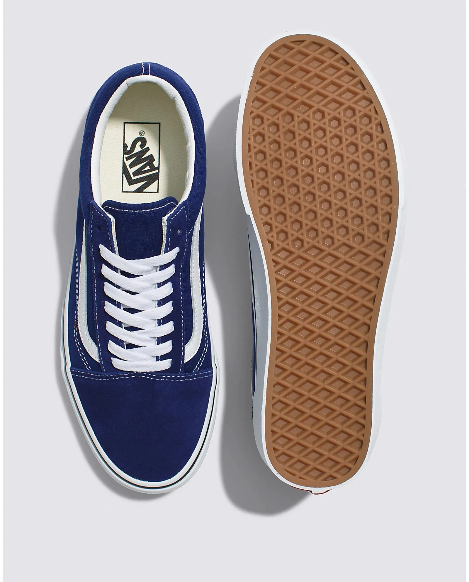 VANS UNISEX OLD SKOOL SHOE (BEACON BLUE)