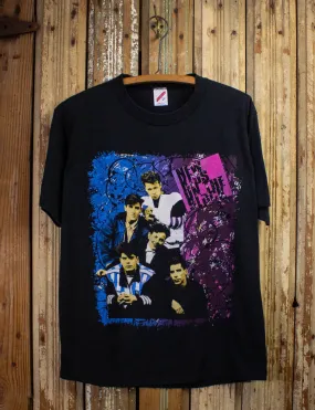 Vintage New Kids On The Block Concert T Shirt 1990 Black Medium