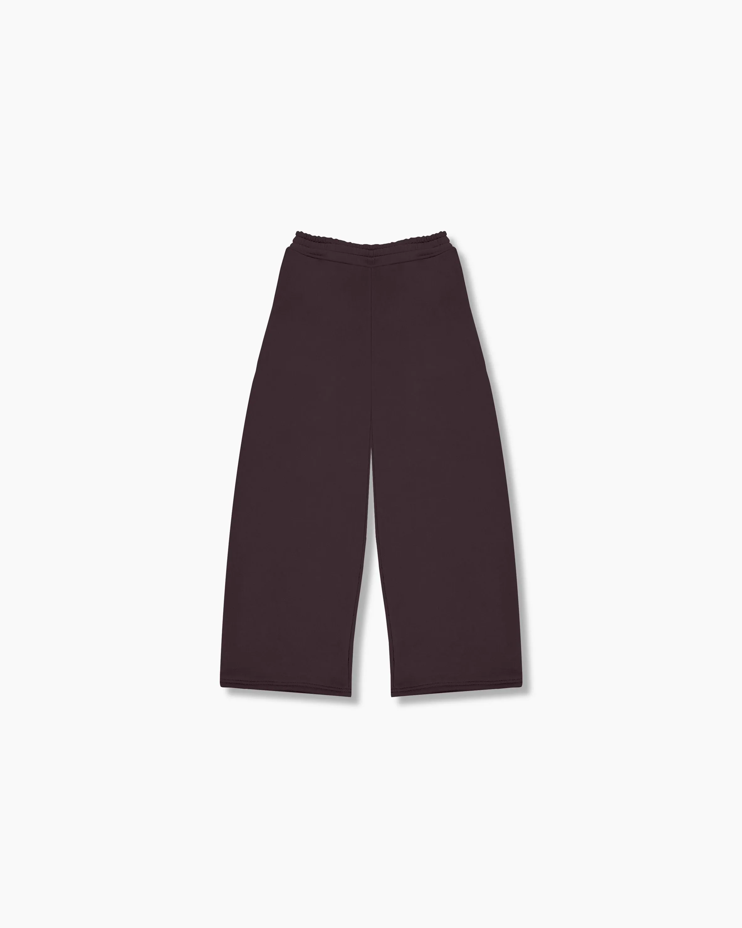 Wide Leg Sweatpants - Sangria