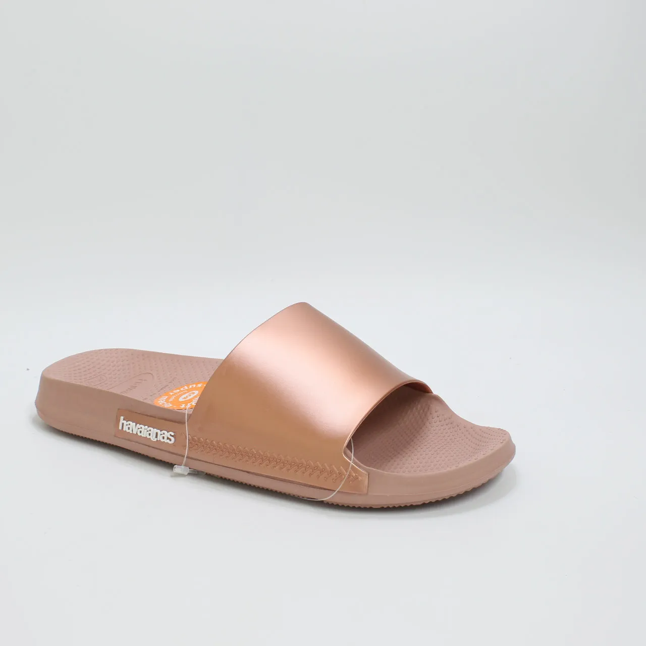 Womens Havaianas Hav Slide Classic Metallic Crocus Rose