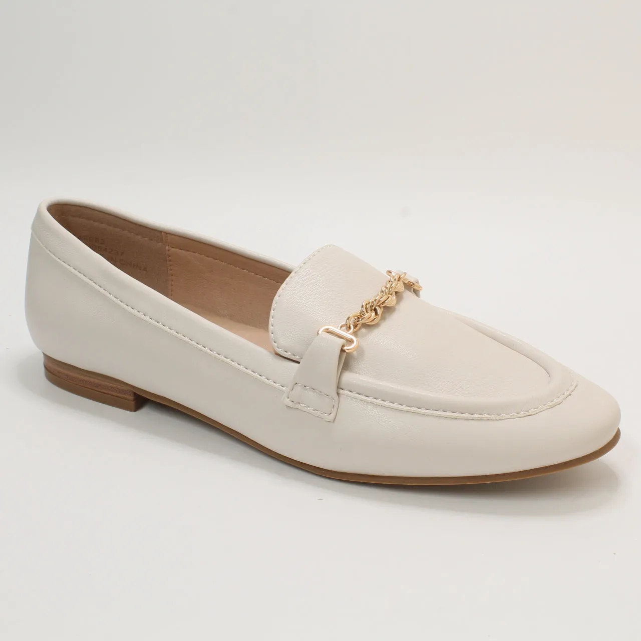 Womens Office Fresh Start Snaffle Loafers Off White